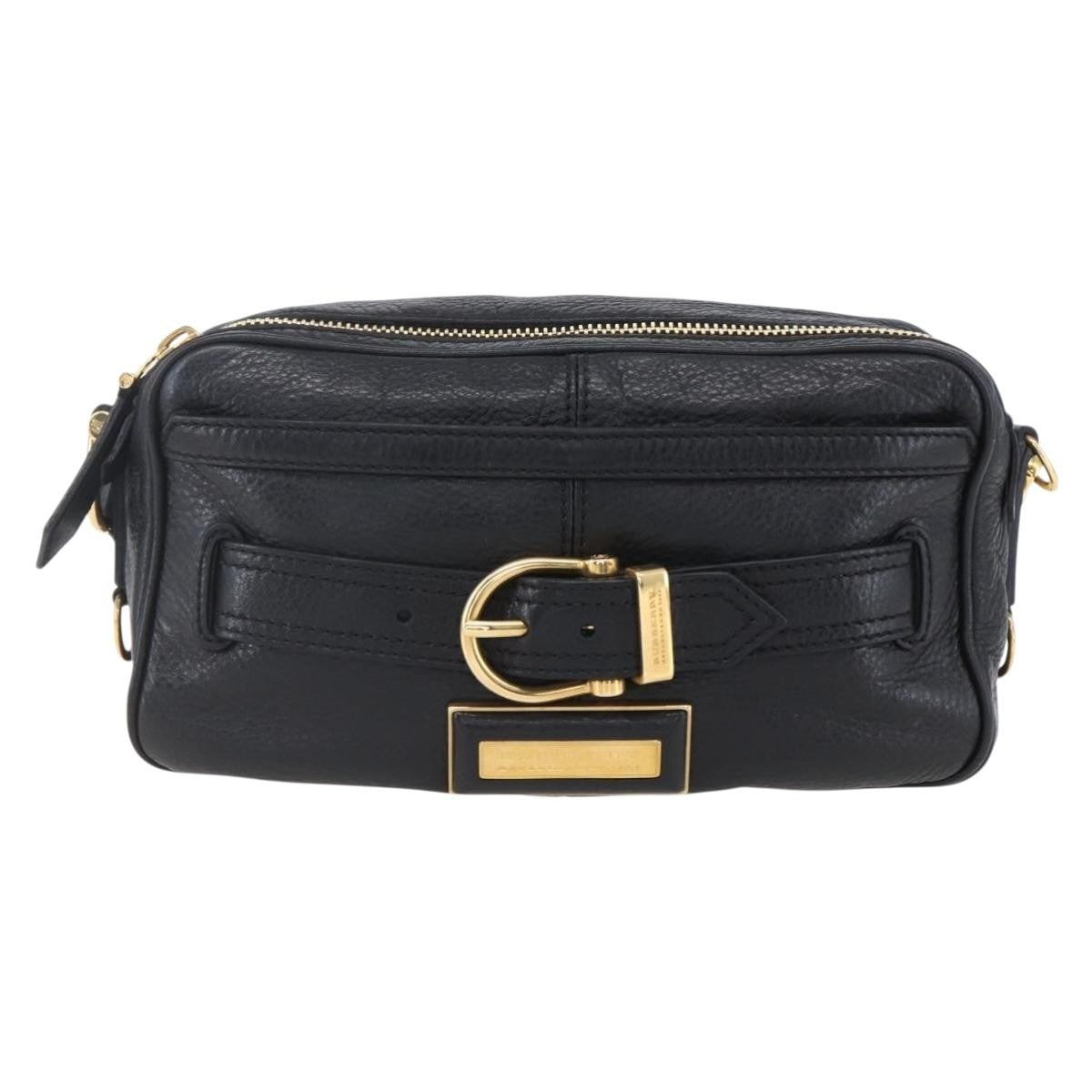 Burberry Vintage Shoulder Bag Leather