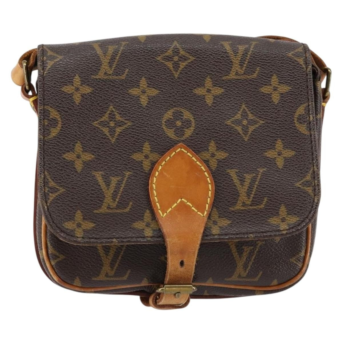 Louis Vuitton Cartouchiere Handbag Monogram Canvas