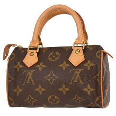 Louis Vuitton Speedy Mini HL Handbag Monogram Canvas