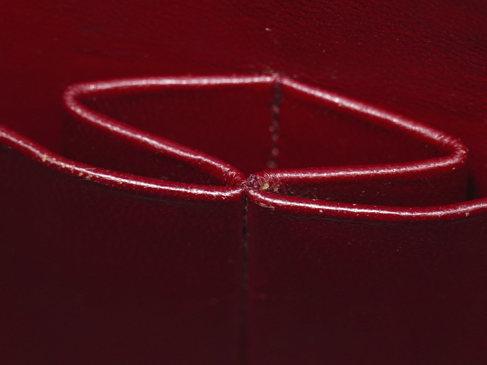 Chanel Vintage Round Flap Bag Quilted Lambskin