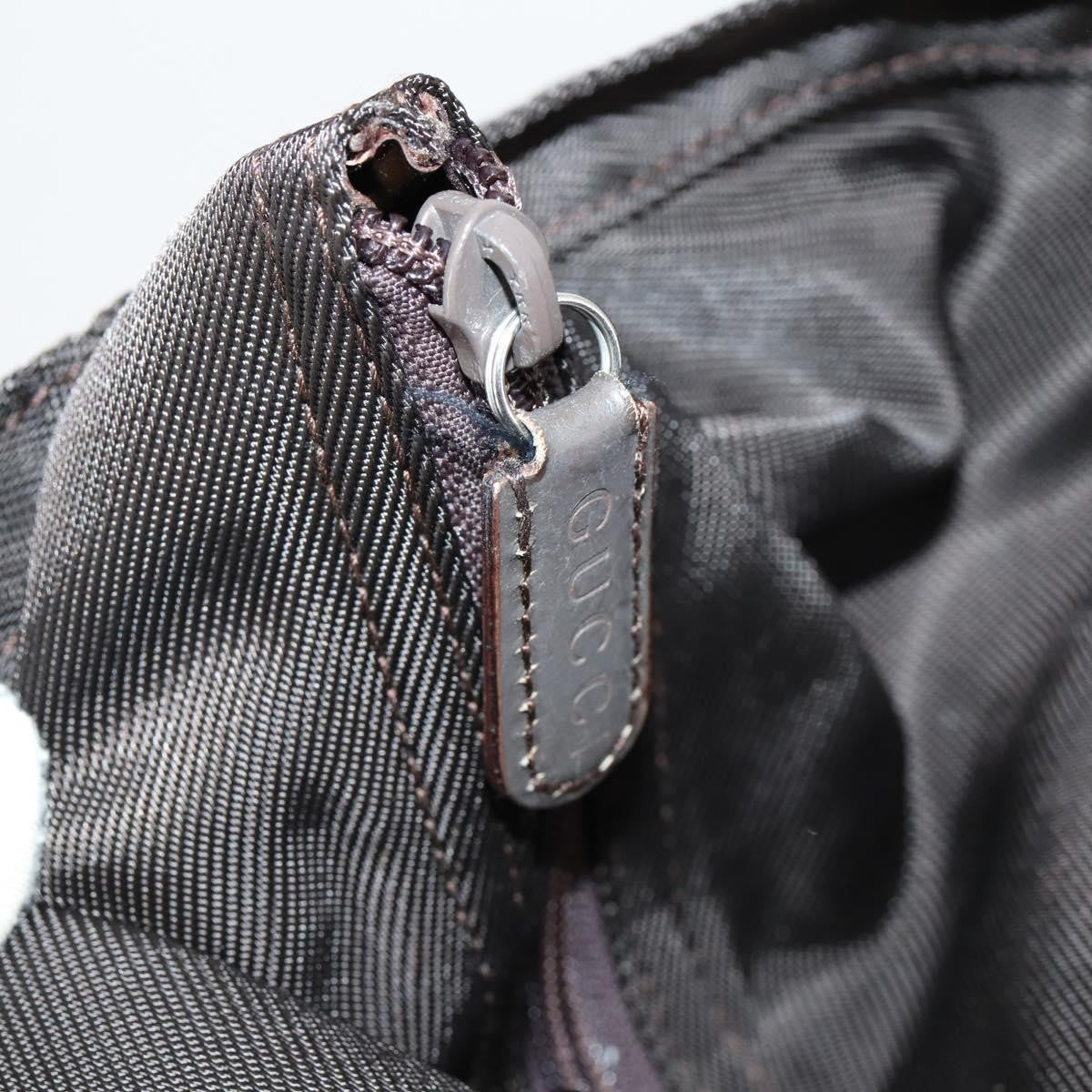 Gucci Vintage Bamboo Handle Tote Nylon