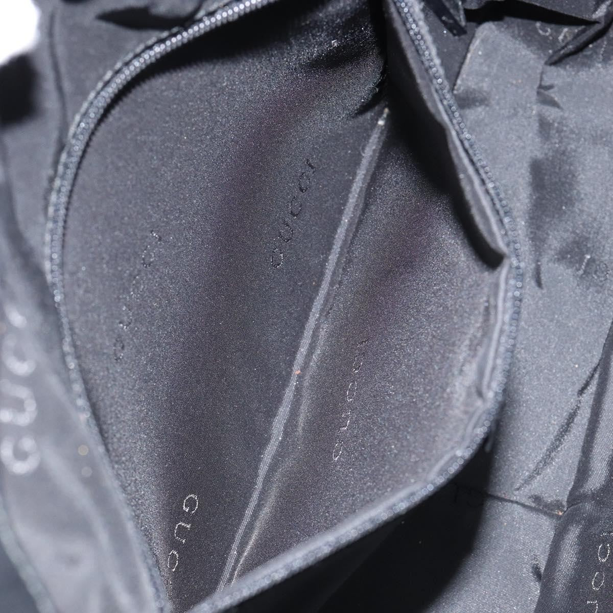 Gucci Vintage Bamboo Handle Open Hobo Leather