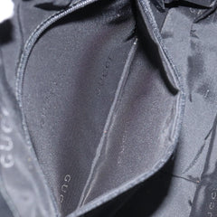 Gucci Vintage Bamboo Handle Open Hobo Leather