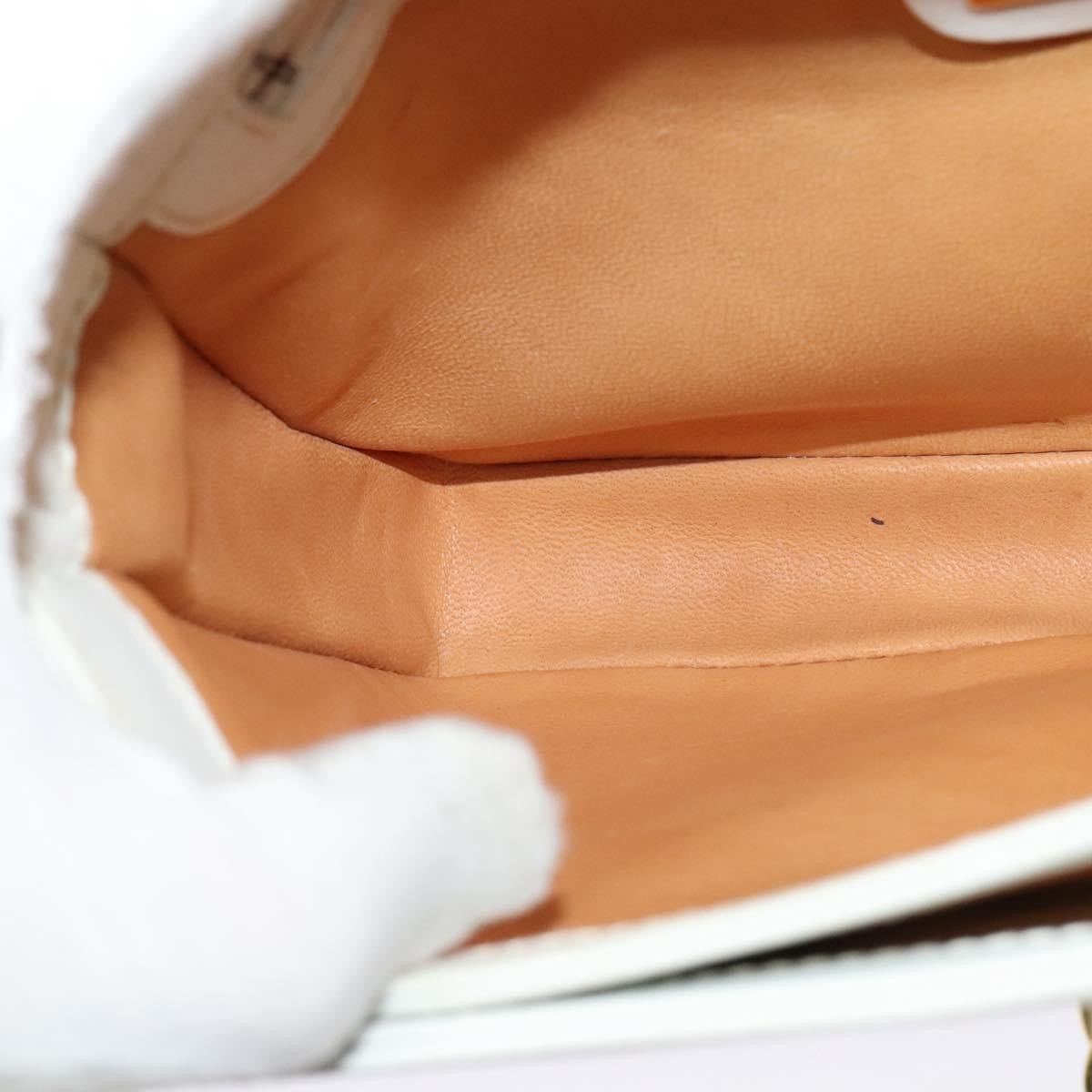 Gucci Vintage Flap Crossbody Bag Leather