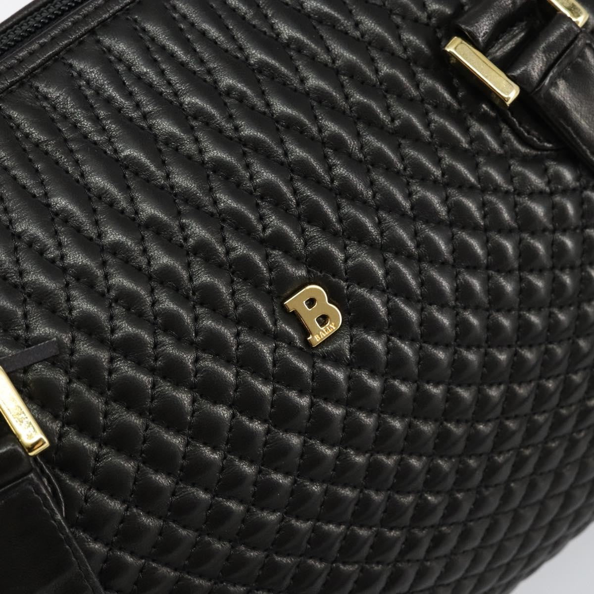 Bally Vintage Handbag Quilted Leather