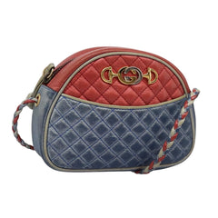 Gucci Trapuntata Camera Shoulder Bag Lambskin