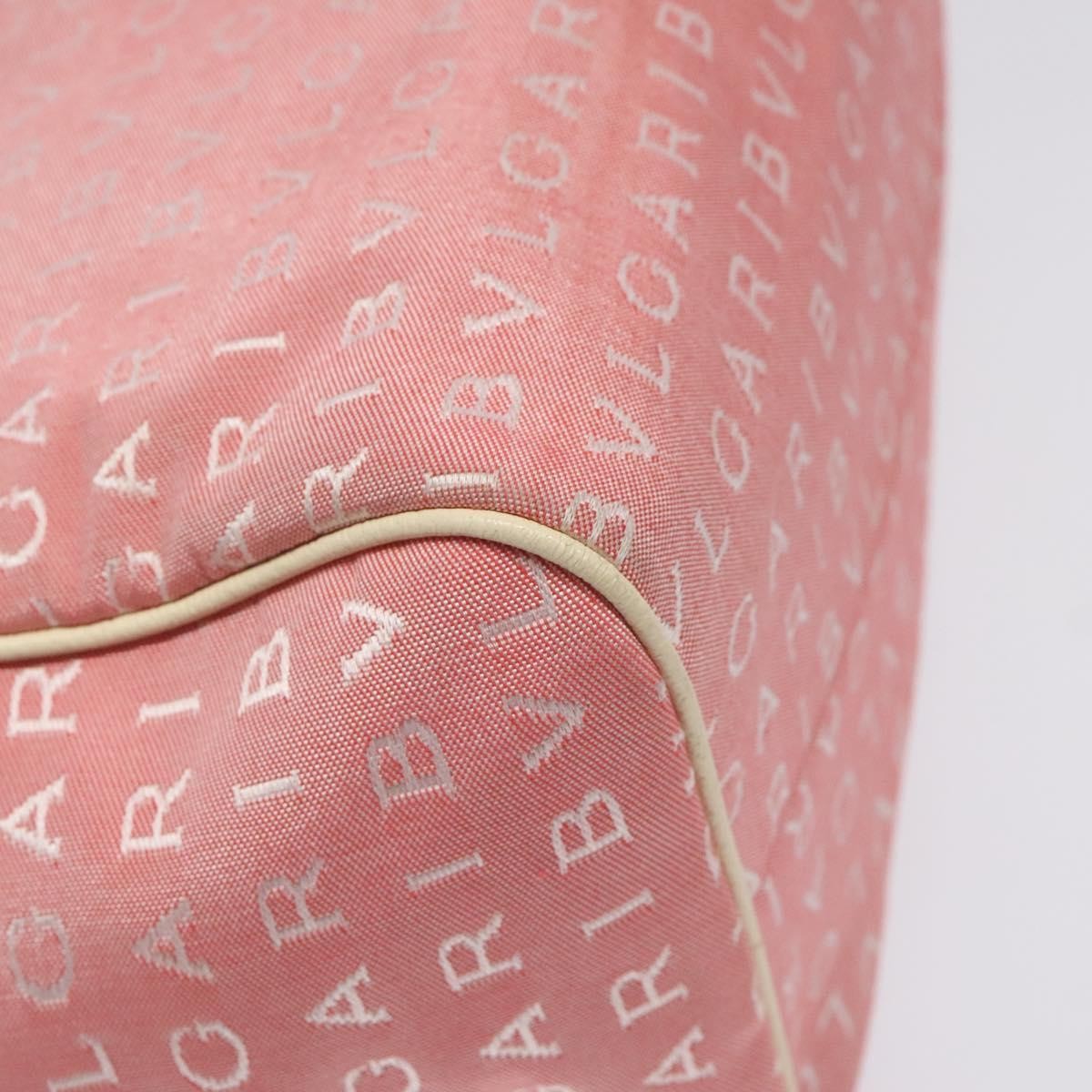 Bvlgari B.Zero1 Logomania Bag Canvas with Leather