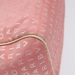 Bvlgari B.Zero1 Logomania Bag Canvas with Leather