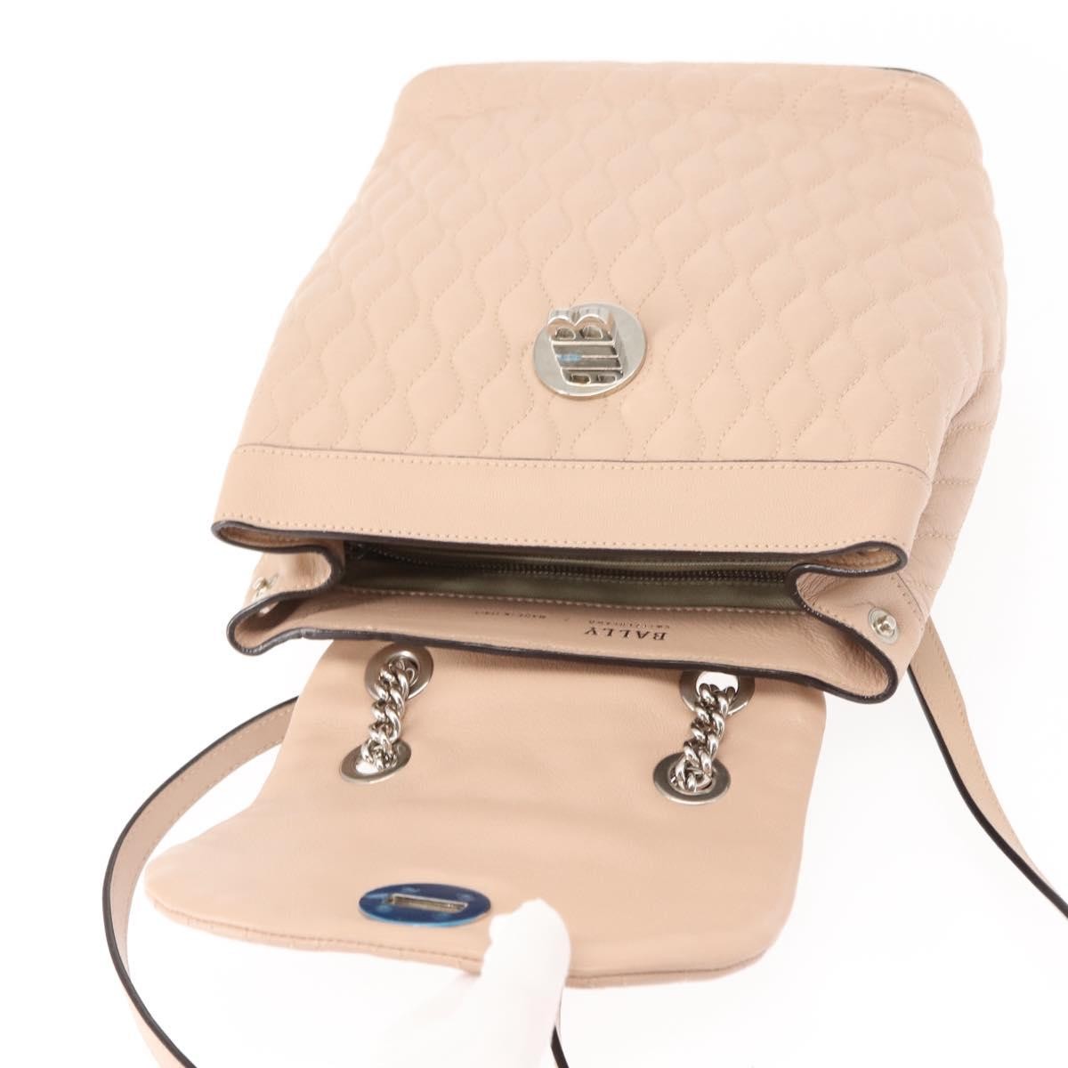 Bally Vintage Backpack Quilted Leather