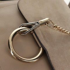 Chloe Faye Backpack Leather and Suede