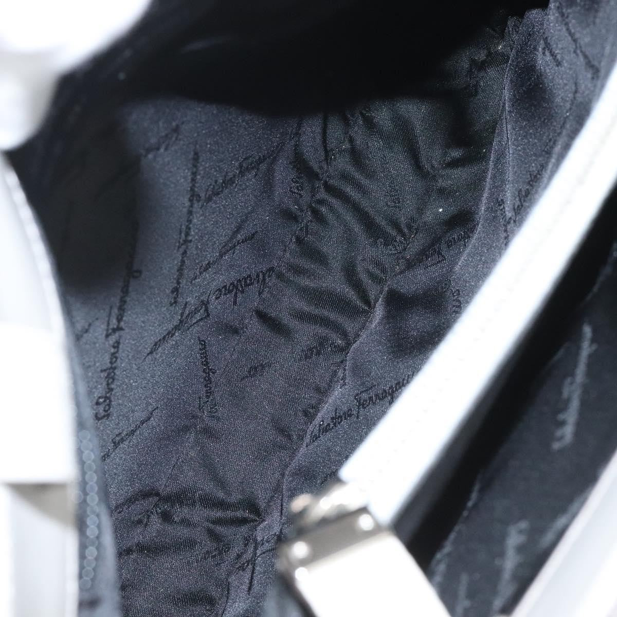 Salvatore Ferragamo Gancini Shoulder Bag Leather