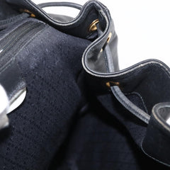 Gucci Vintage Bamboo Backpack Leather