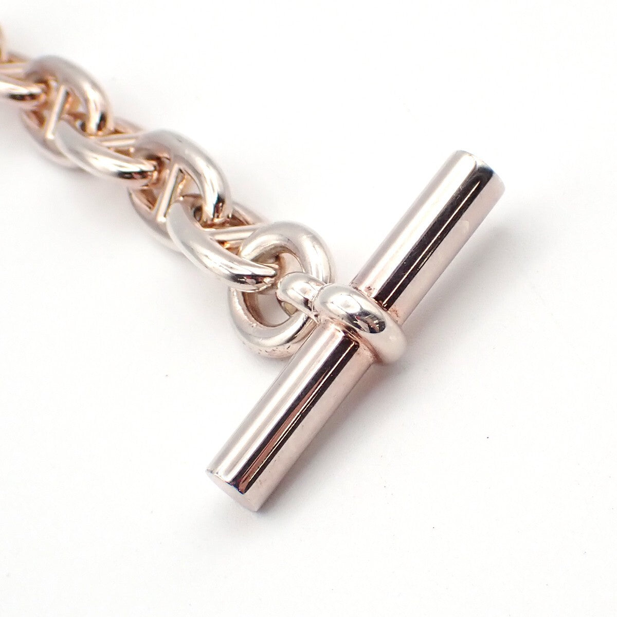 Hermes Chaine d'Ancre Bracelet 18K Rose Gold