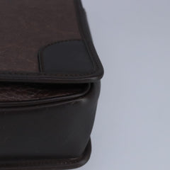 Salvatore Ferragamo Gancini Pouch Leather