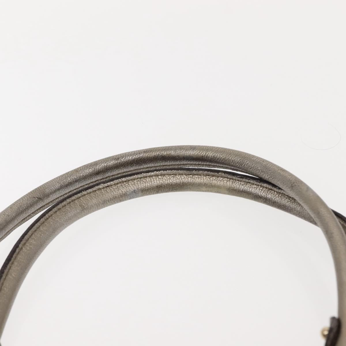 Salvatore Ferragamo Gancini Tote Leather