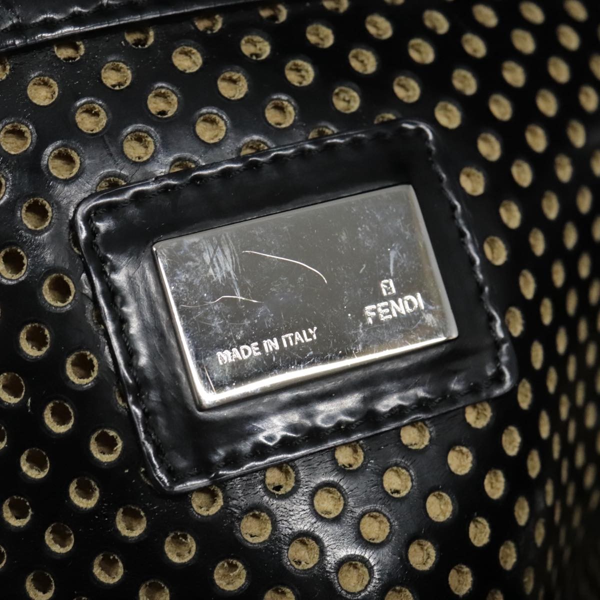 Fendi Bag Du Jour Perforated Leather