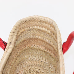 Chloe Marcie Basket Bag Raffia