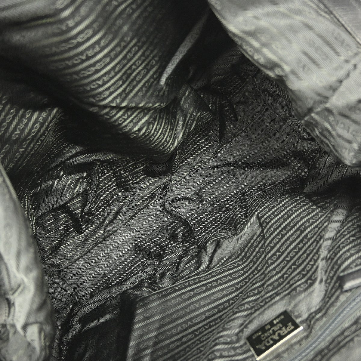 Prada Weekend Duffle Bag Tessuto with Saffiano Leather