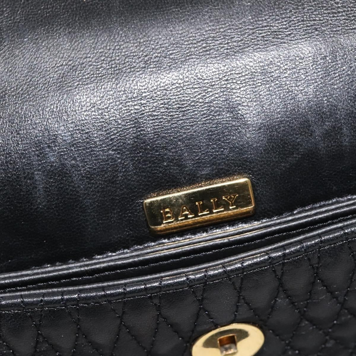Bally Vintage Handbag Quilted Leather