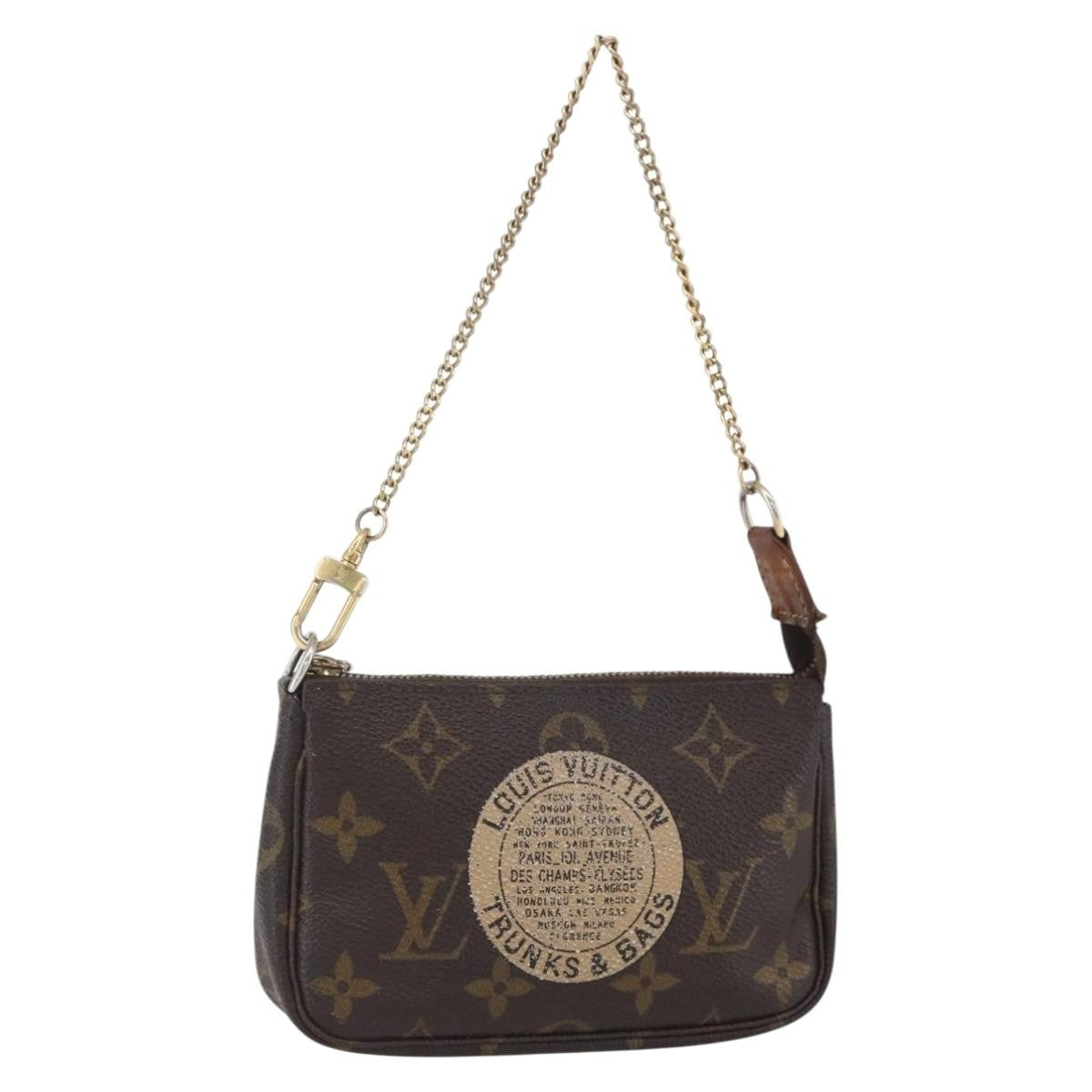 Louis Vuitton Pochette Accessoires Limited Edition Monogram Canvas