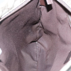 Gucci Zip Top Messenger Bag GG Coated Canvas