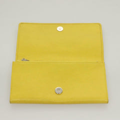 Balenciaga Classic Metallic Edge Money Flap Wallet Leather