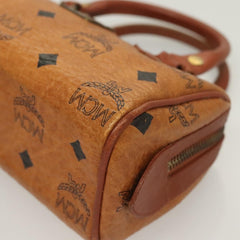 MCM Visetos logogramme Handbag Canvas and Leather