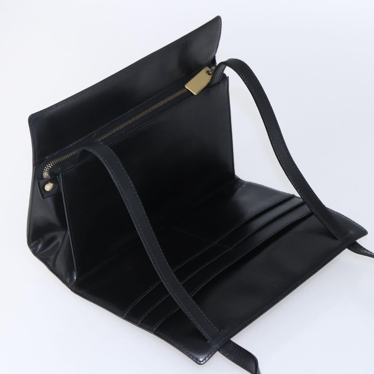 Celine Vintage Macadam Shoulder Bag Canvas