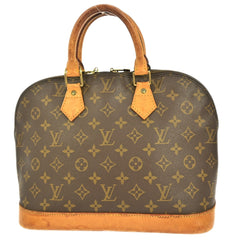 Louis Vuitton Alma Handbag Monogram Canvas