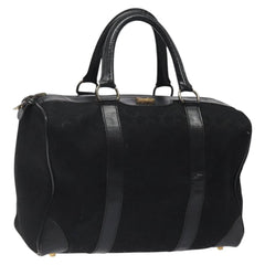 Celine C Sulky Handbag Canvas