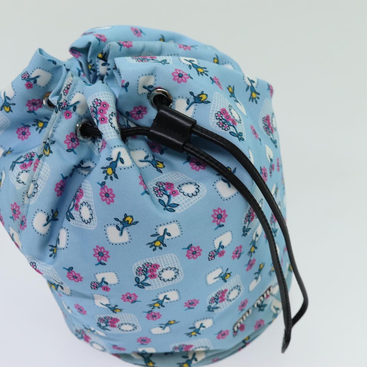 Miu Miu Drawstring Pouch Nylon