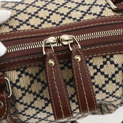 Gucci Sukey Top Handle Satchel Diamante Canvas