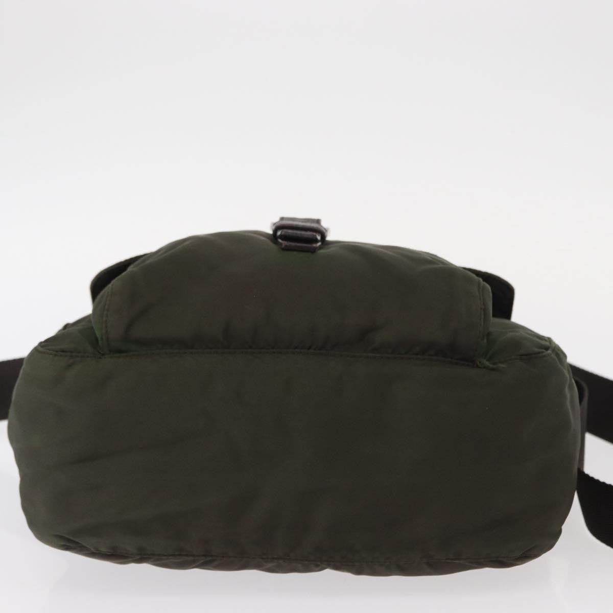 Prada Buckle Messenger Bag Tessuto