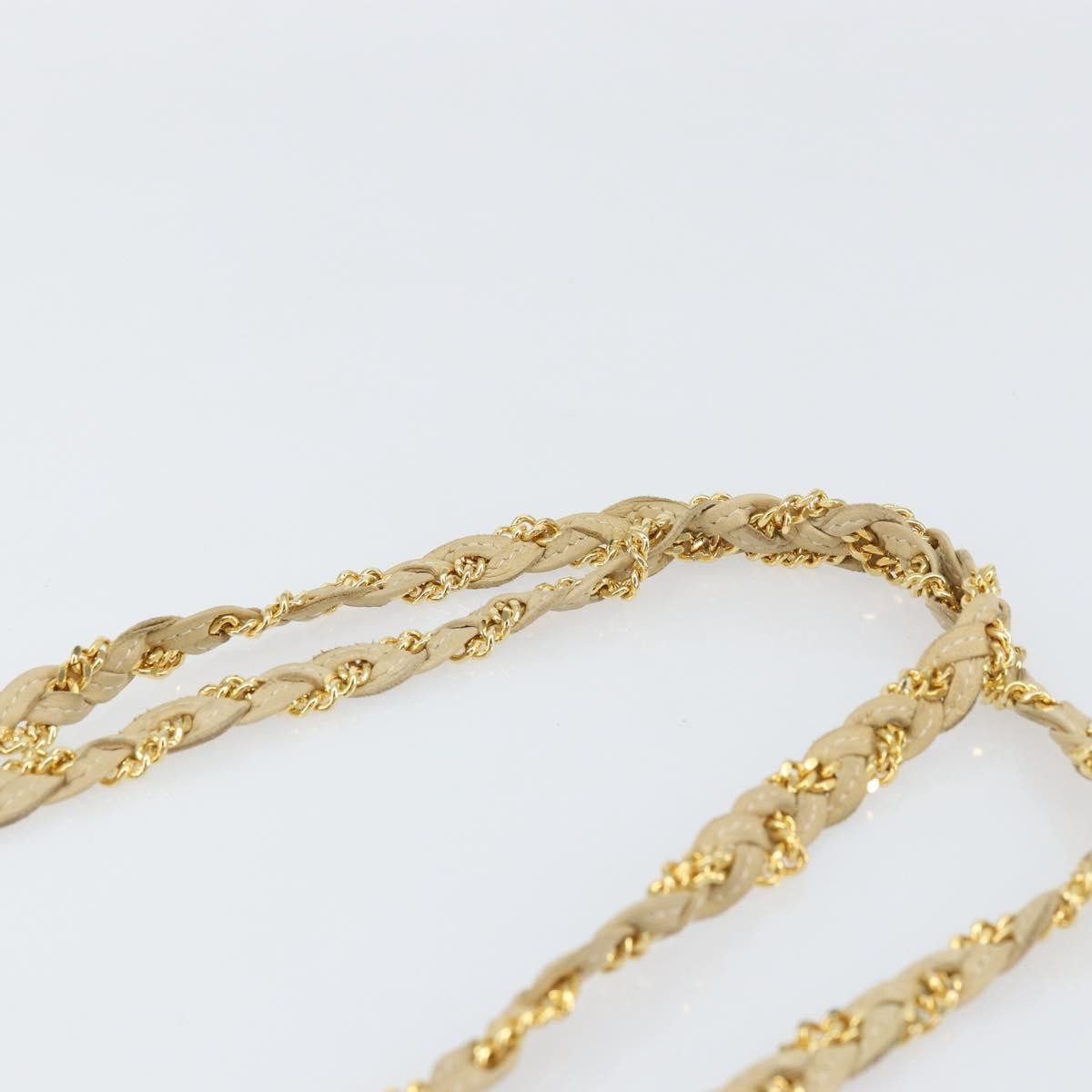 Bally Vintage Chain Shoulder Bag Quilted Leather