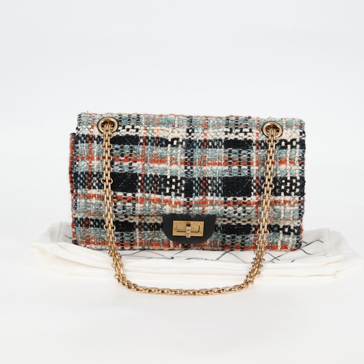 Chanel Reissue 2.55 Flap Bag Quilted Tweed