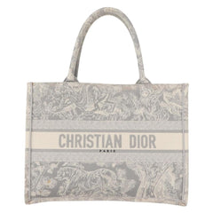 Christian Dior Book Tote Printed Canvas