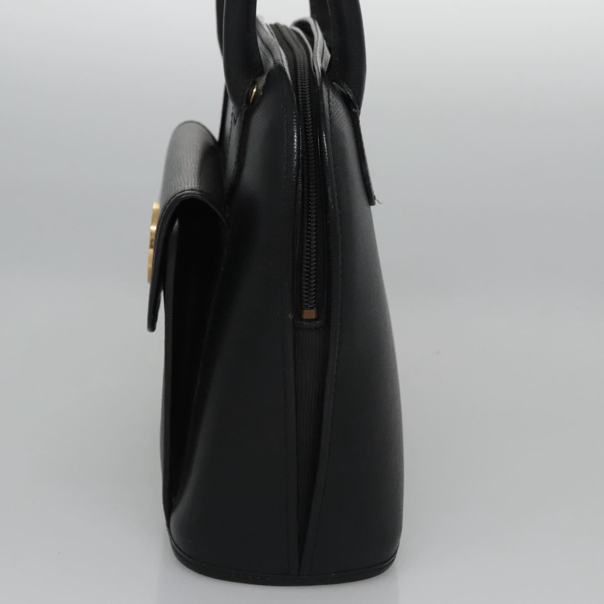 Celine Circle Logo Handbag Leather