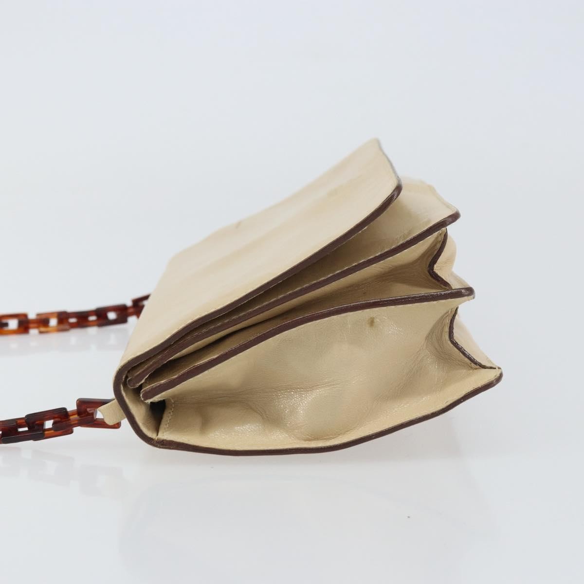 Prada Flap Shoulder Bag Leather