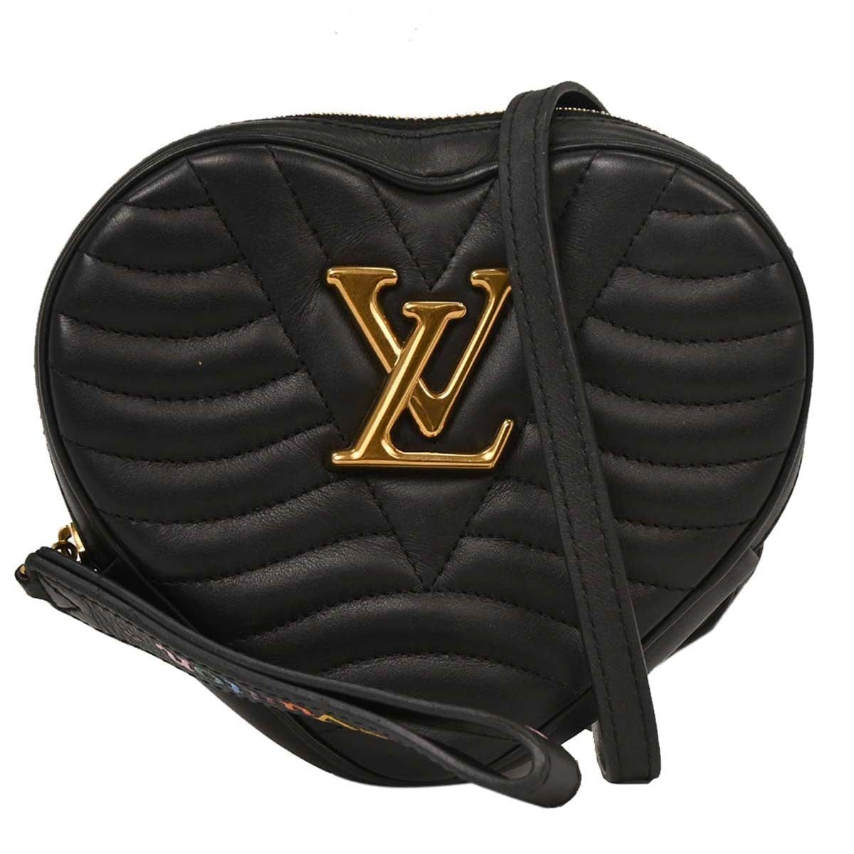 Louis Vuitton New Wave Heart Crossbody Bag Quilted Leather
