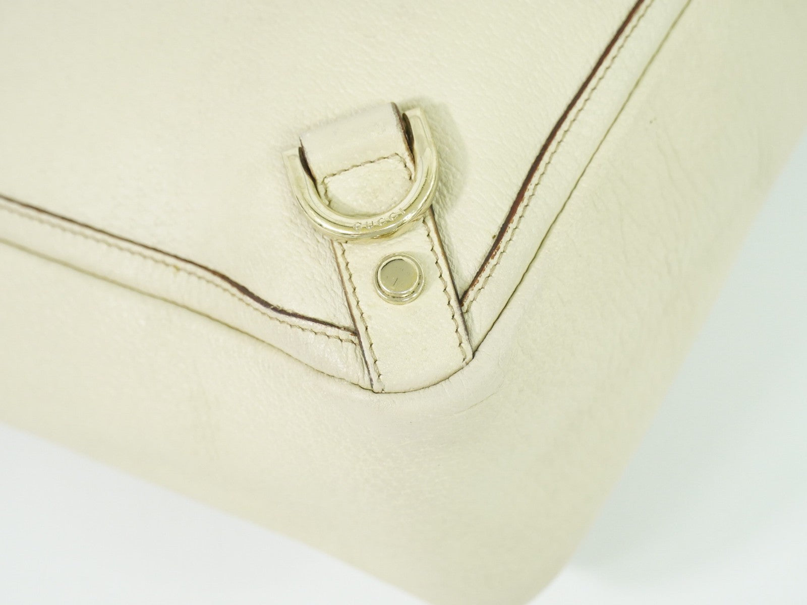 Gucci Abbey Leather with Gold hardware