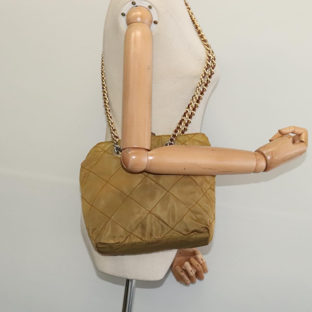 Prada Vintage Chain Tote Tessuto