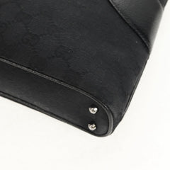 Gucci Vintage Ring Tote GG Canvas with Leather