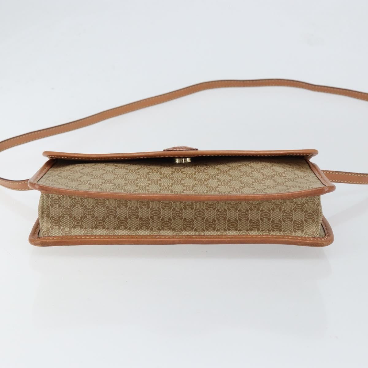 Celine Vintage Macadam Shoulder Bag Canvas