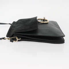 Chloe Faye Shoulder Bag Leather and Suede