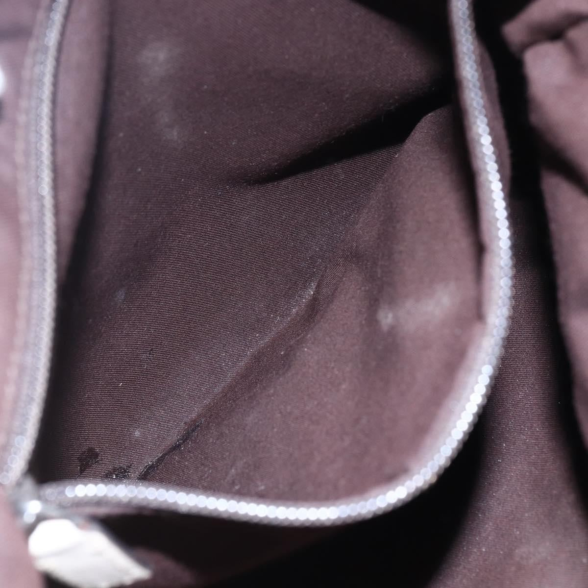 Gucci Zip Messenger Bag GG Canvas with Perforated Leather