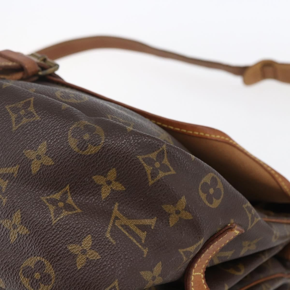 Louis Vuitton Saumur Handbag Monogram Canvas