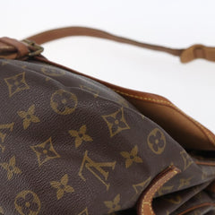 Louis Vuitton Saumur Handbag Monogram Canvas