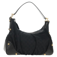 Gucci Jockey Hobo GG Canvas