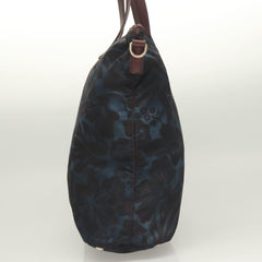 Prada Convertible Tote Printed Tessuto with Saffiano