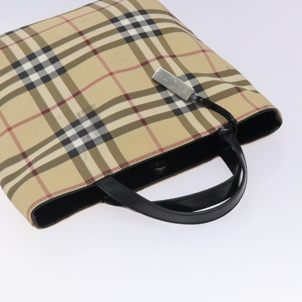 Burberry Nova Check Tote canvas check pattern